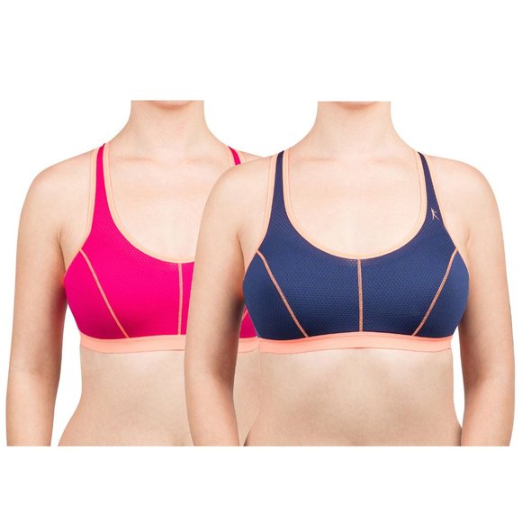 Danskin Now Women's Foam Sports Bra Paq. of 2 - Picture 1 of 1